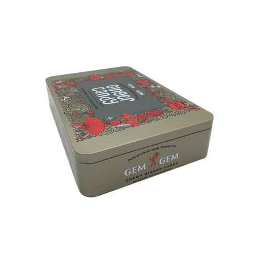 东莞工厂定 制饼干糖果缩口铁盒包装 威化饼干通用包装铁盒